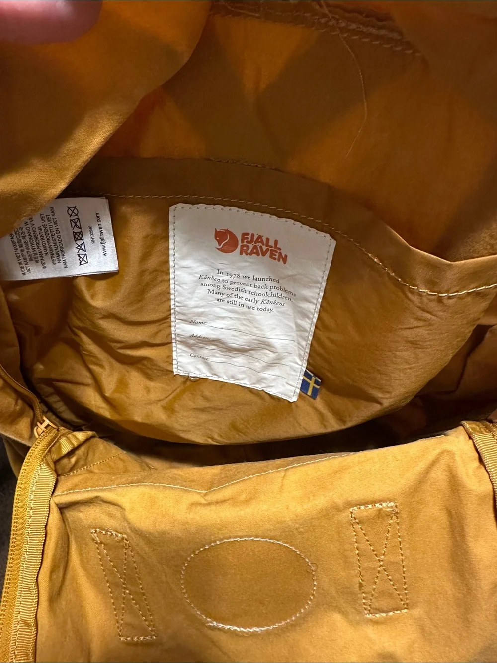 Fjallraven Kånken Backpack - Mustard